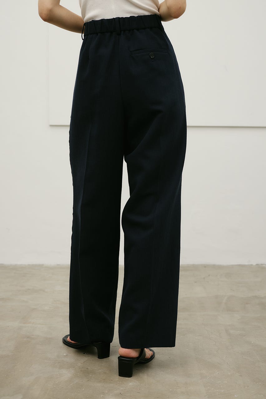 セットアップバイカラーパンツ NVY S