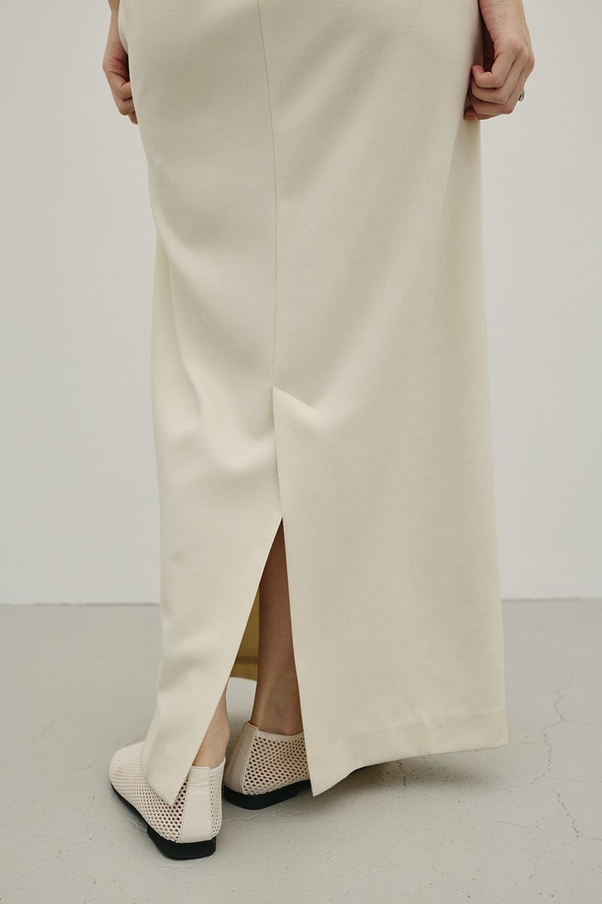 リネンミックスボクシーワンピース IVOY M