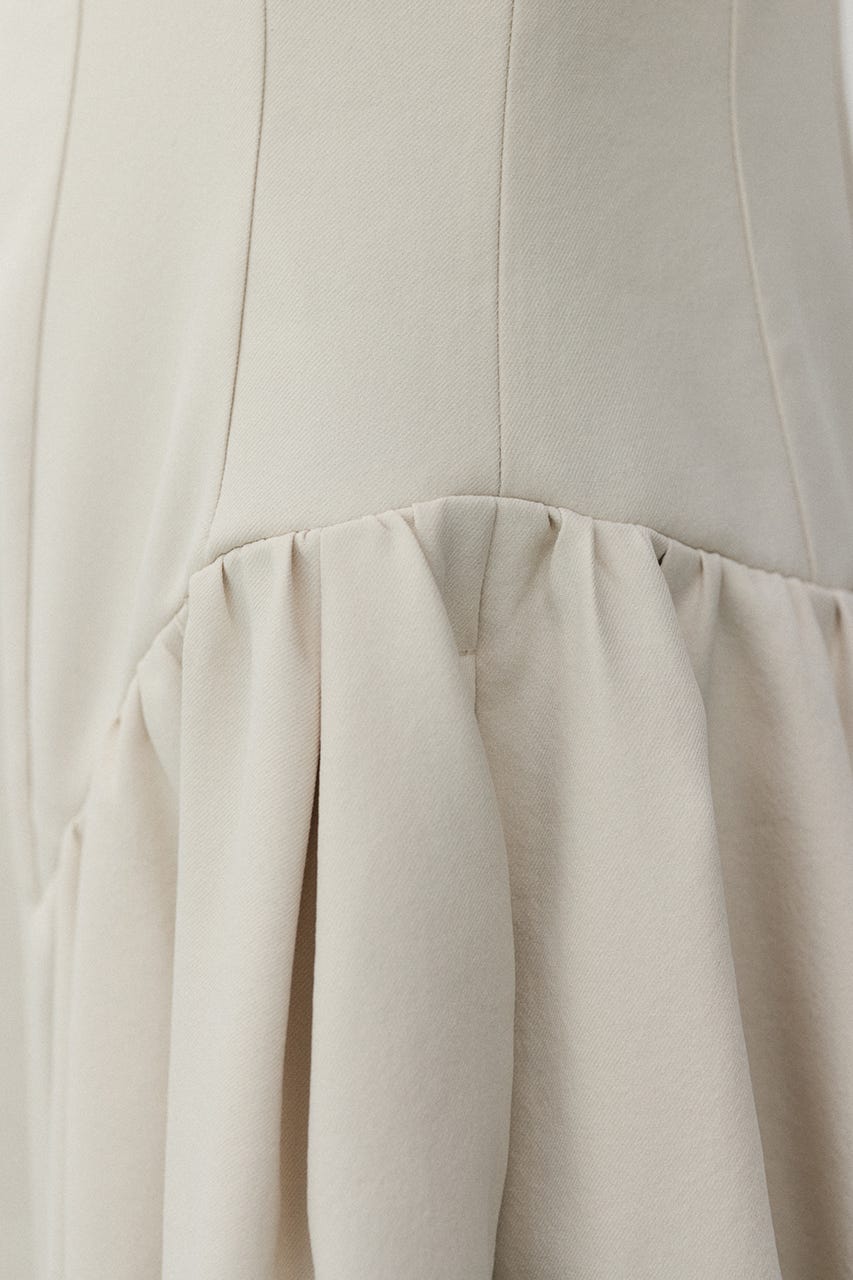 パネルキャミワンピース L/BEG S