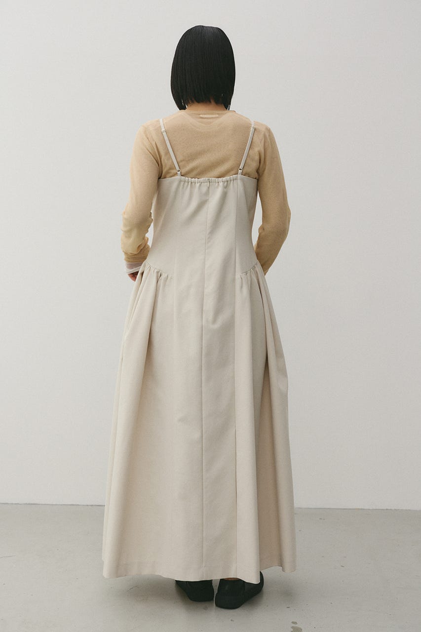 パネルキャミワンピース L/BEG S