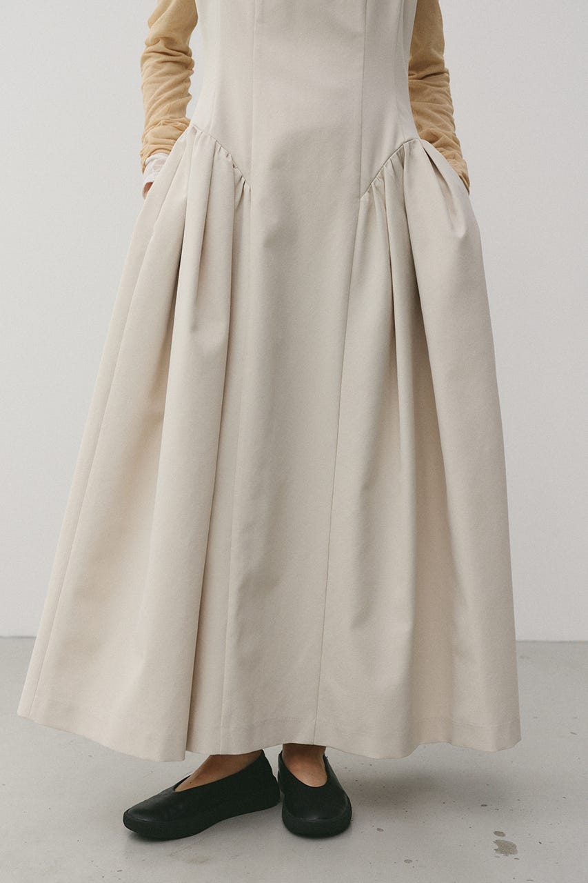 パネルキャミワンピース L/BEG S