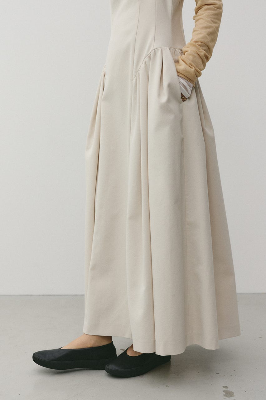 パネルキャミワンピース L/BEG S