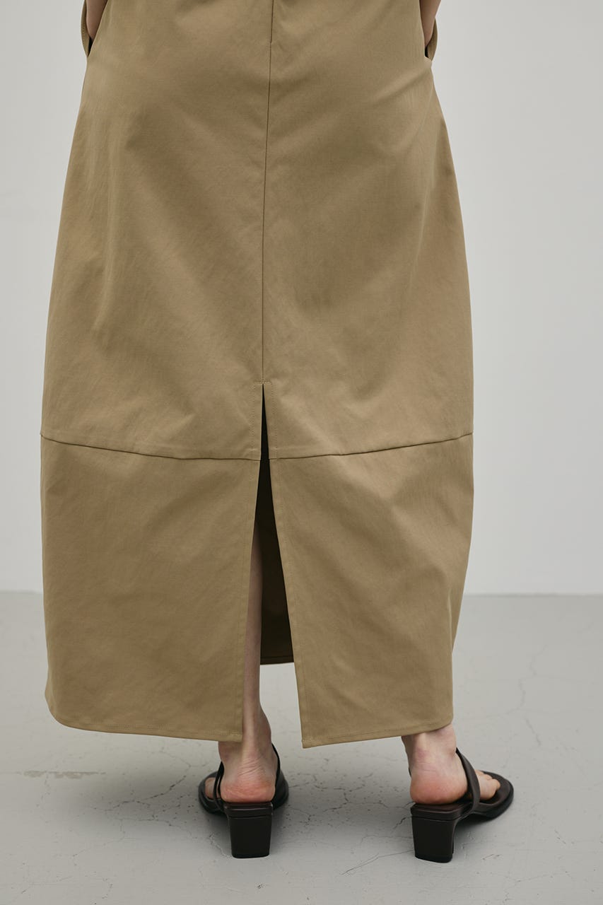 フリルコクーンワンピース BEG M