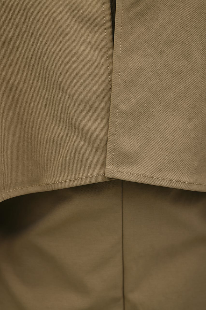 フリルコクーンワンピース BEG M