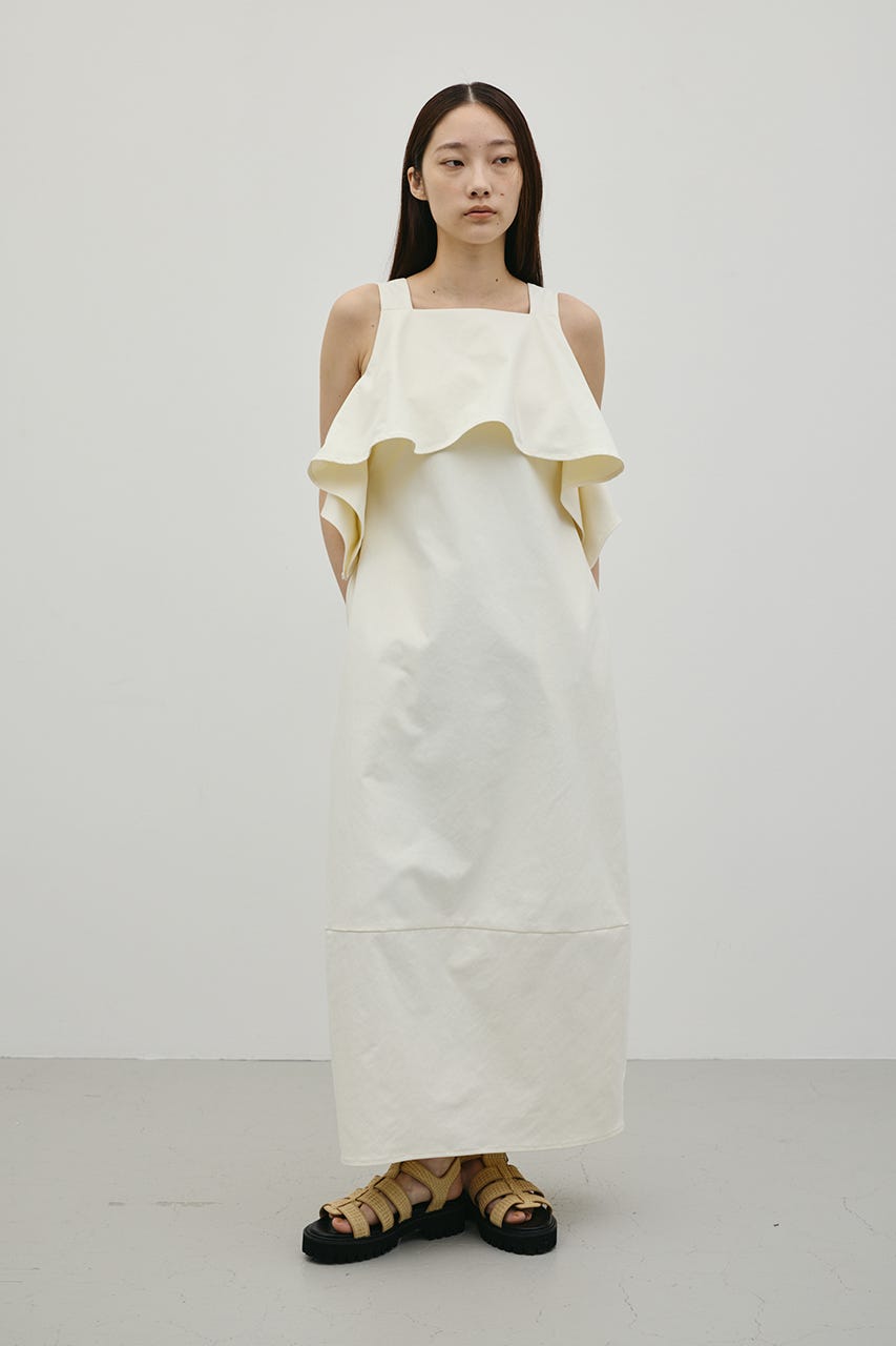 フリルコクーンワンピース IVOY S