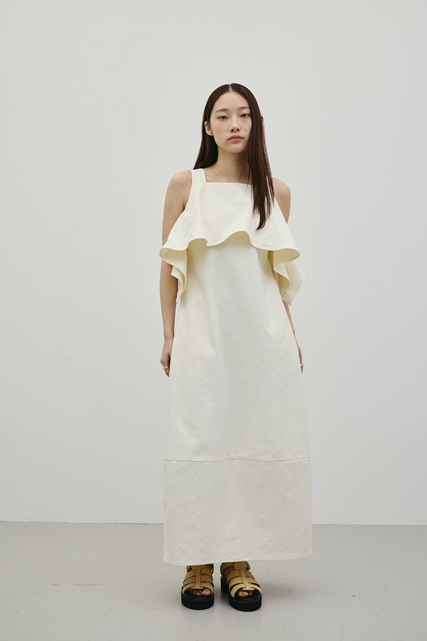 フリルコクーンワンピース IVOY S