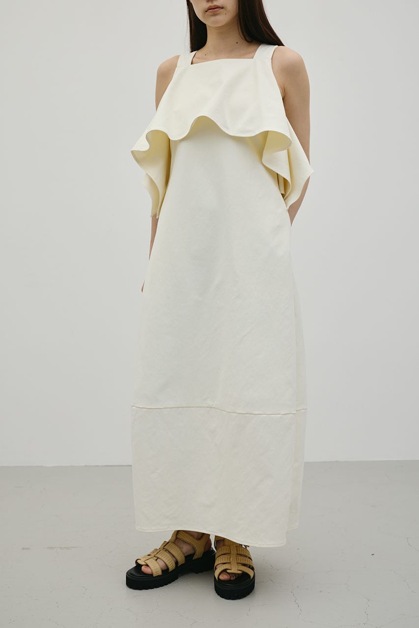 フリルコクーンワンピース IVOY S