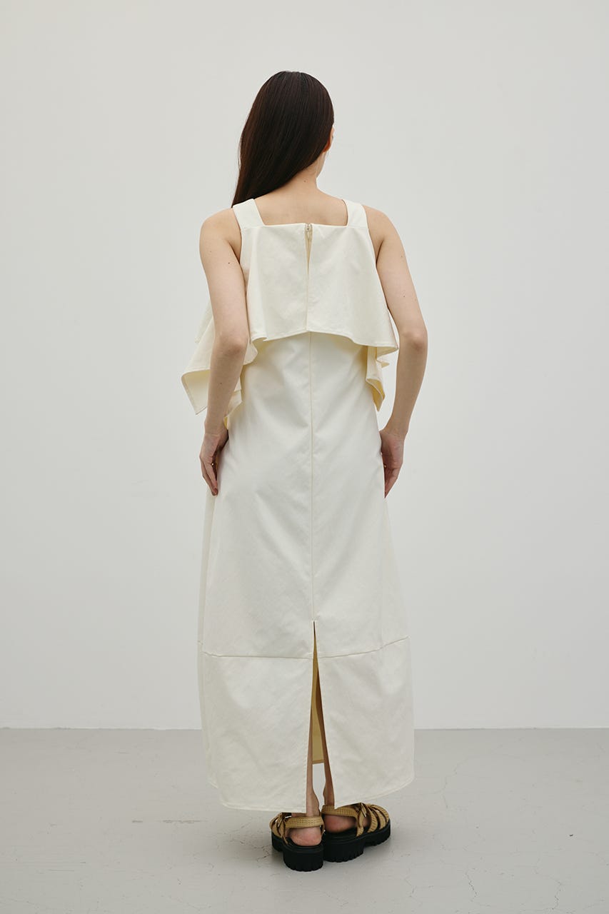 フリルコクーンワンピース IVOY S