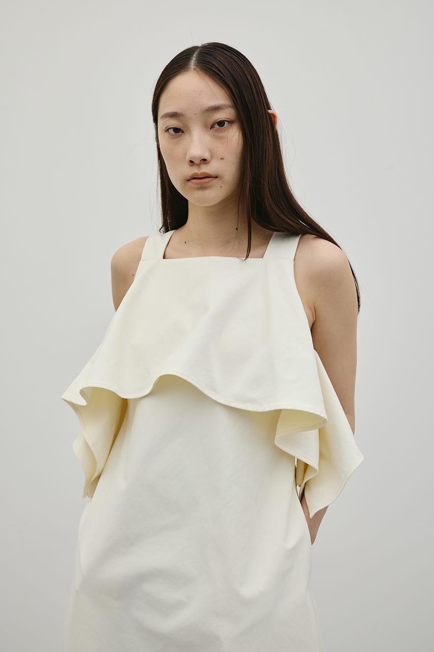 フリルコクーンワンピース IVOY S