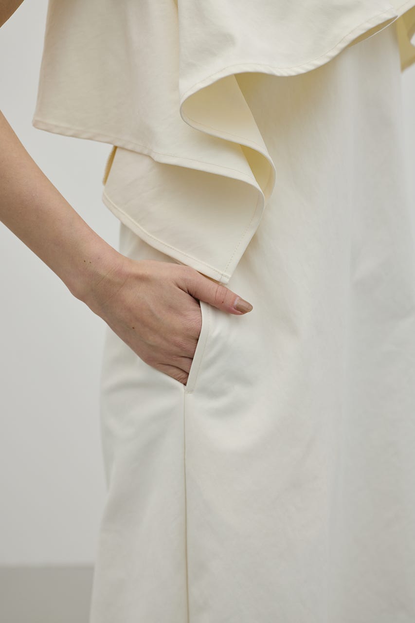 フリルコクーンワンピース IVOY S