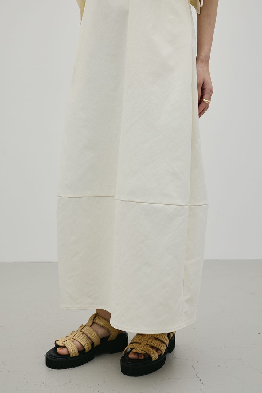 フリルコクーンワンピース IVOY S