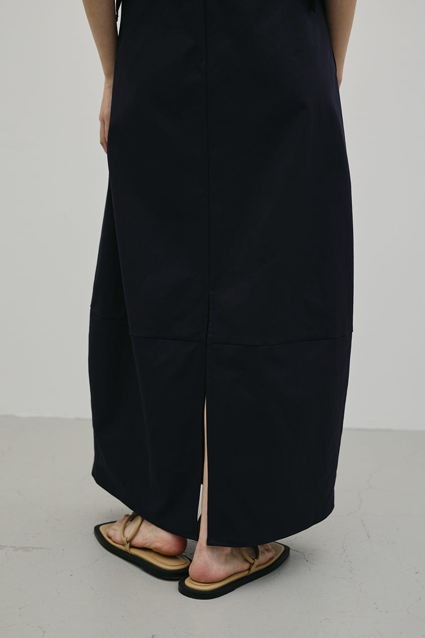 フリルコクーンワンピース NVY M