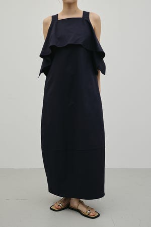 フリルコクーンワンピース