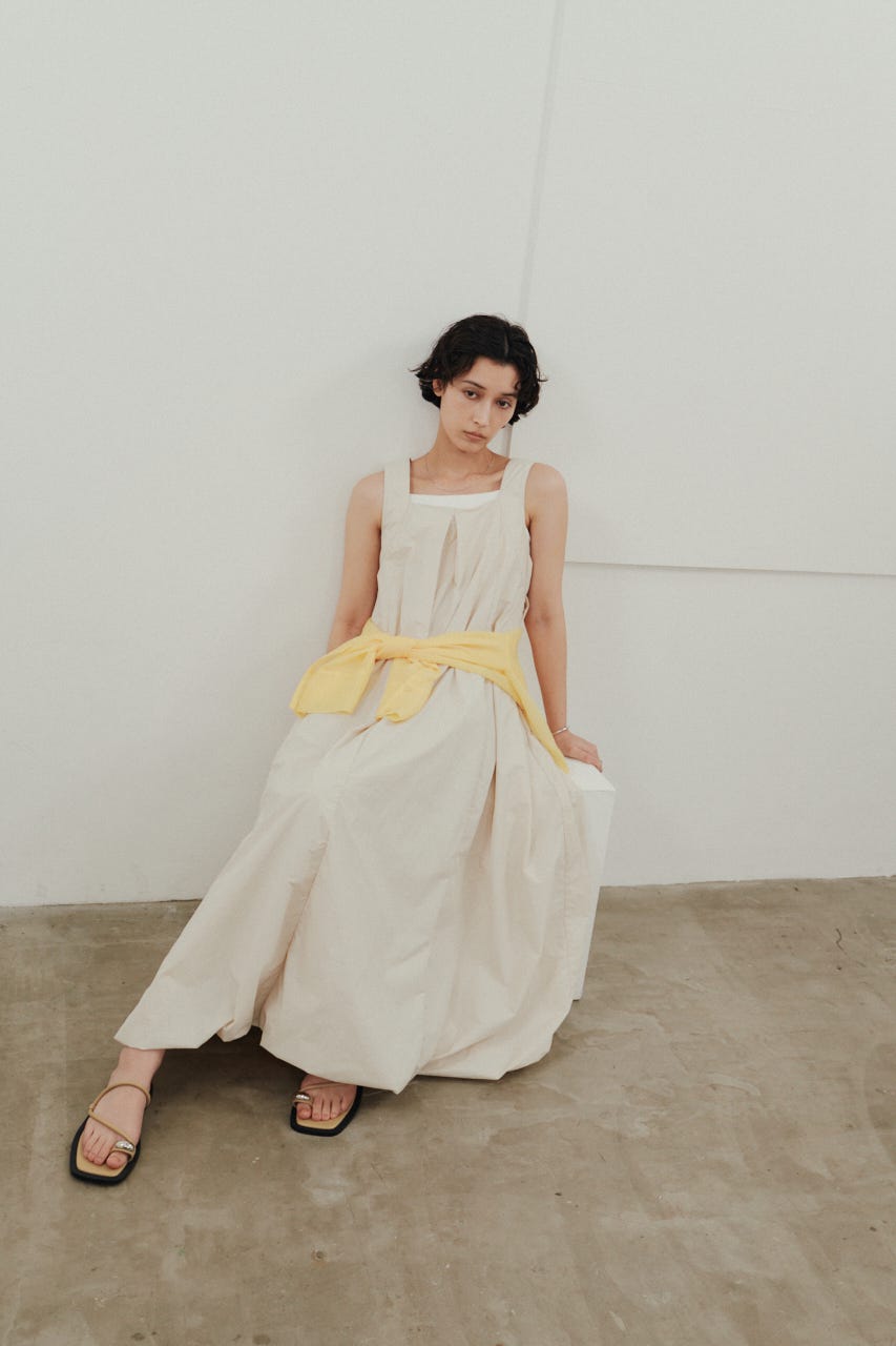 ACTIVE撥水UVバルーンワンピース IVOY S