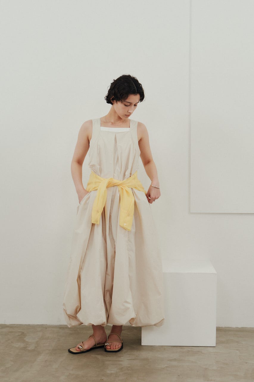 ACTIVE撥水UVバルーンワンピース IVOY S