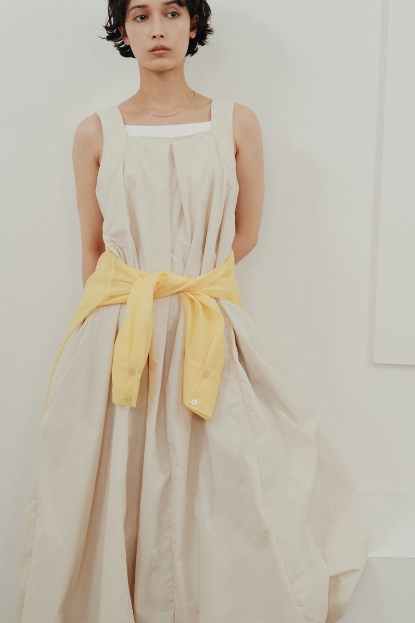 ACTIVE撥水UVバルーンワンピース IVOY S