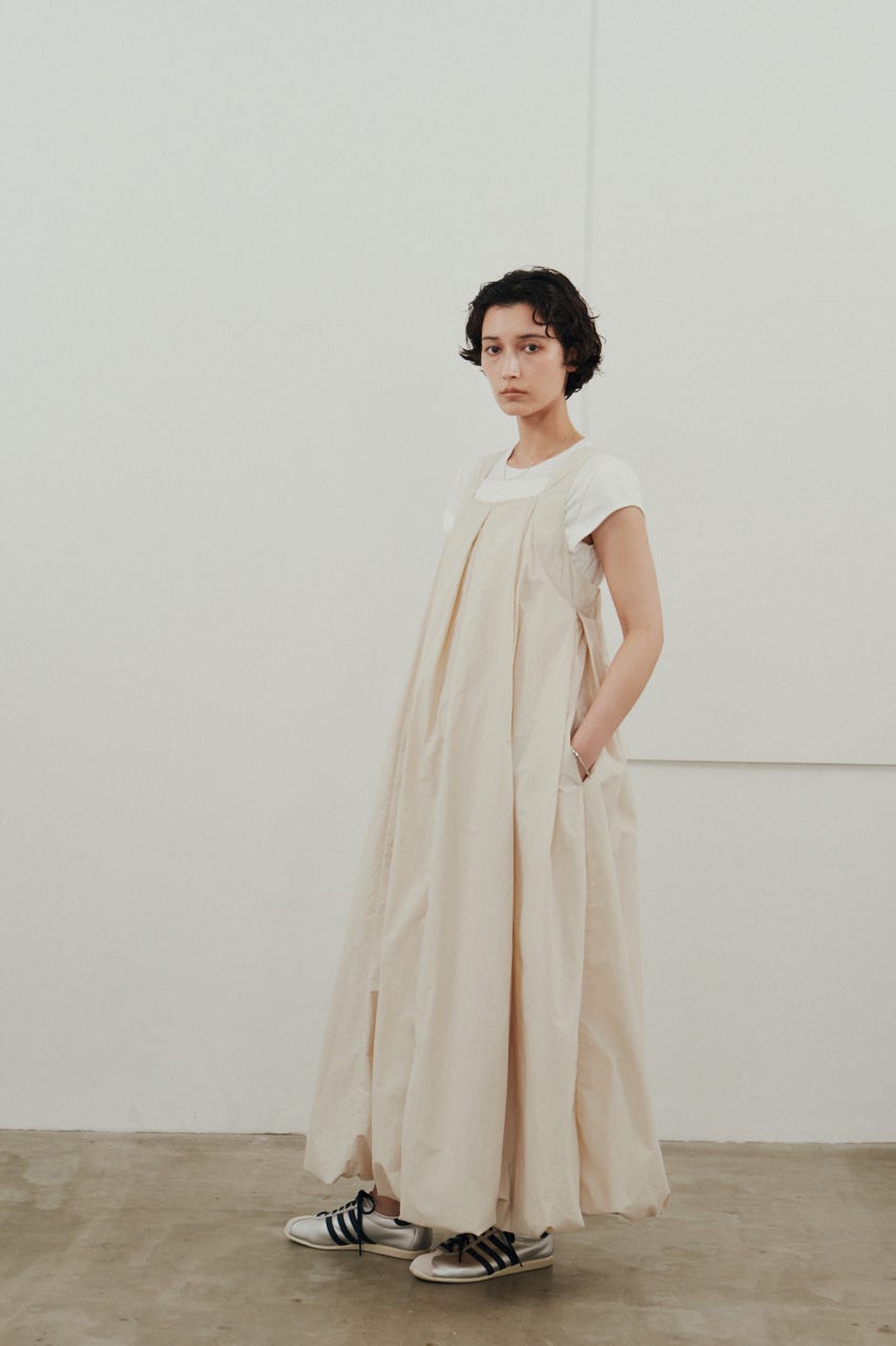 ACTIVE撥水UVバルーンワンピース IVOY S