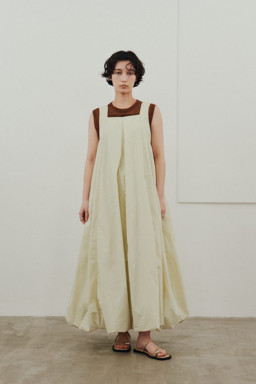 ACTIVE撥水UVバルーンワンピース MINT M