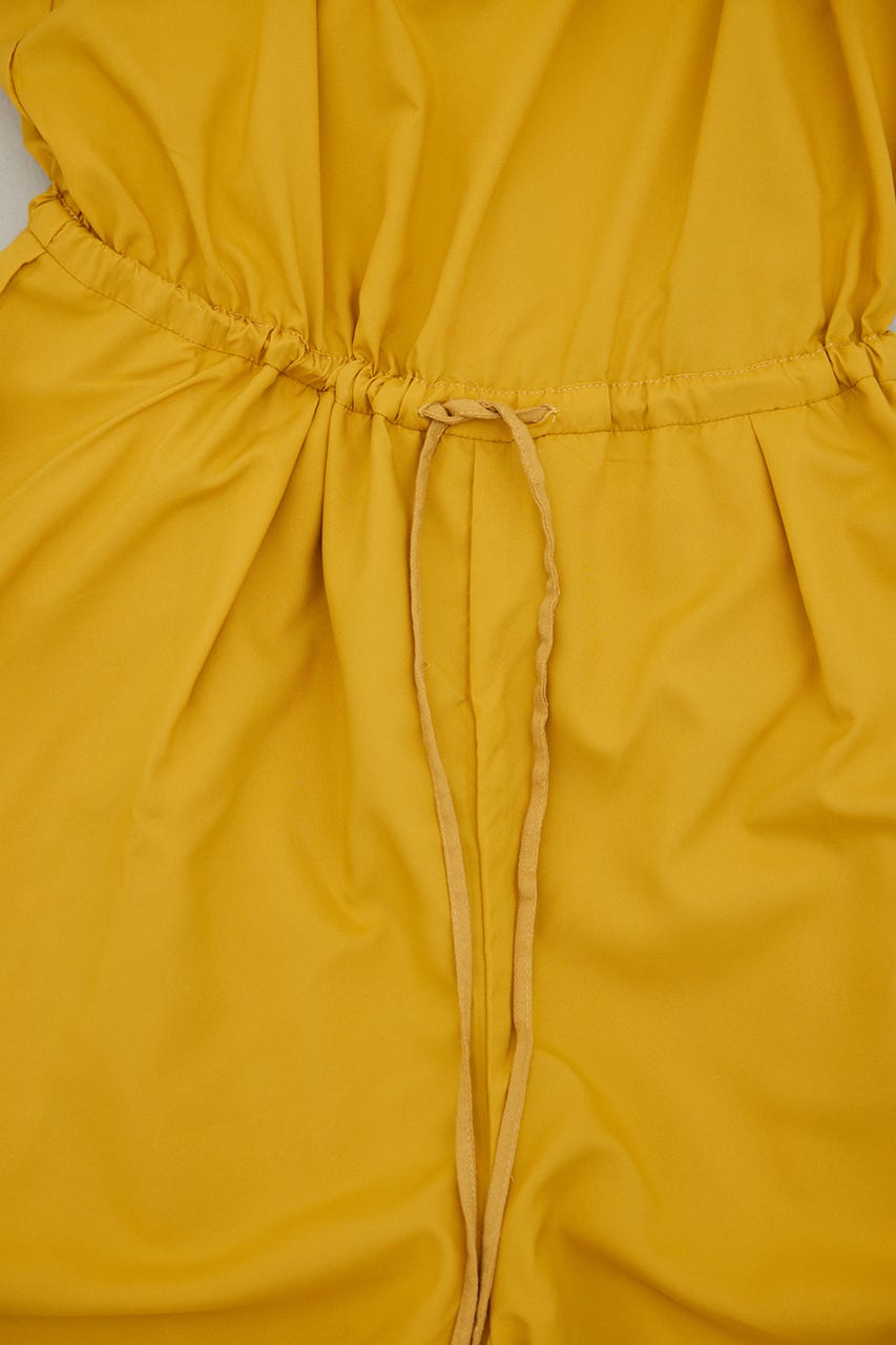 フリルショルダーショートオールインワン ORG M