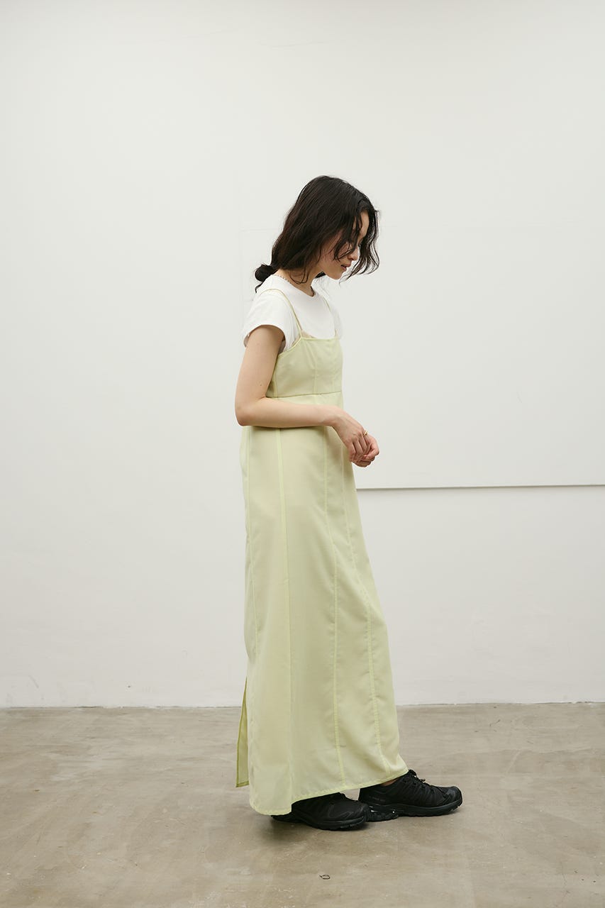 リネンミックスレイヤードキャミワンピース MINT M