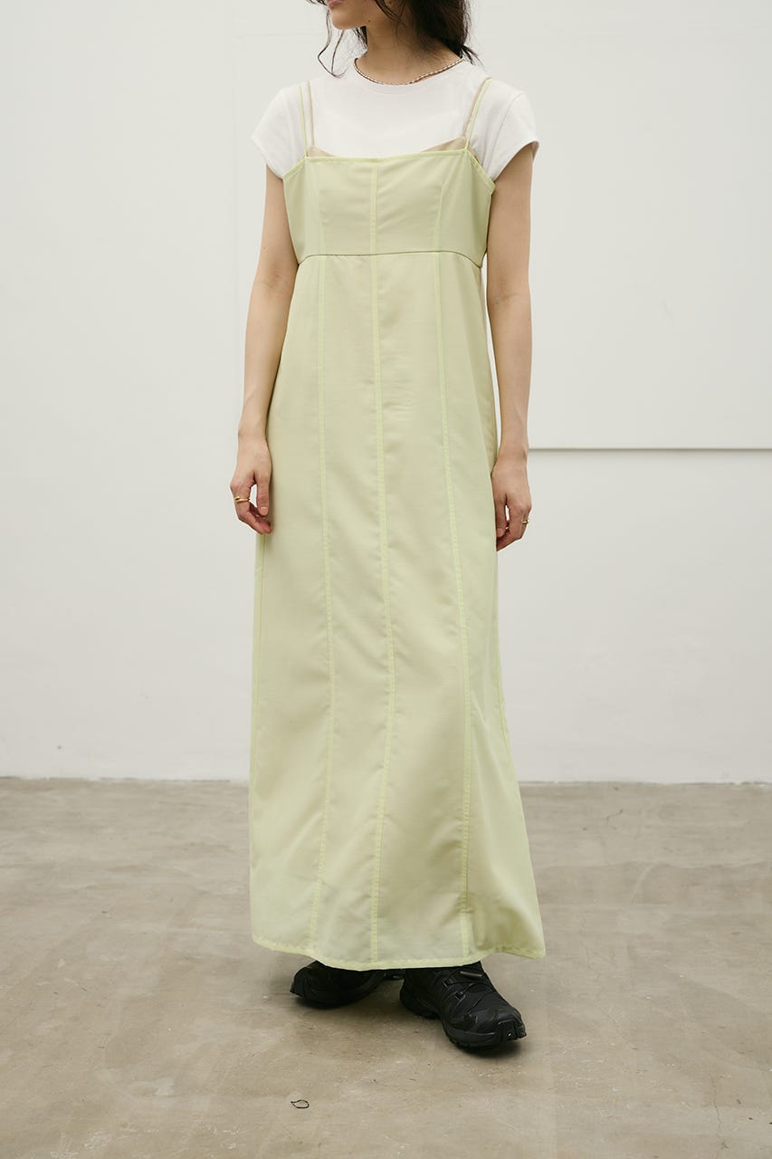 リネンミックスレイヤードキャミワンピース MINT M