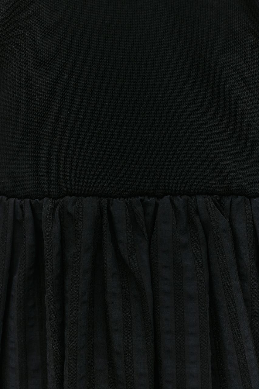 ドッキングチェックワンピース BLK M