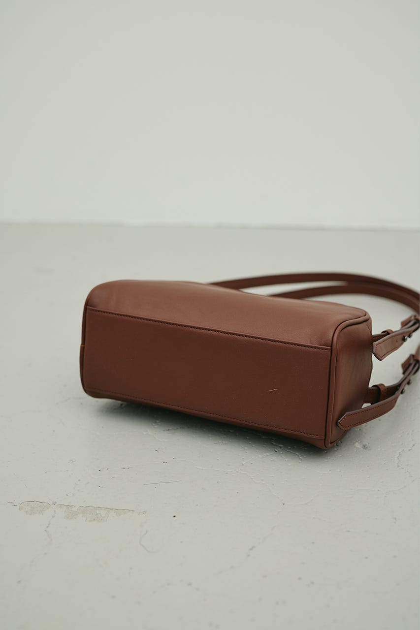 Wストラップカーブバッグ BRN FREE