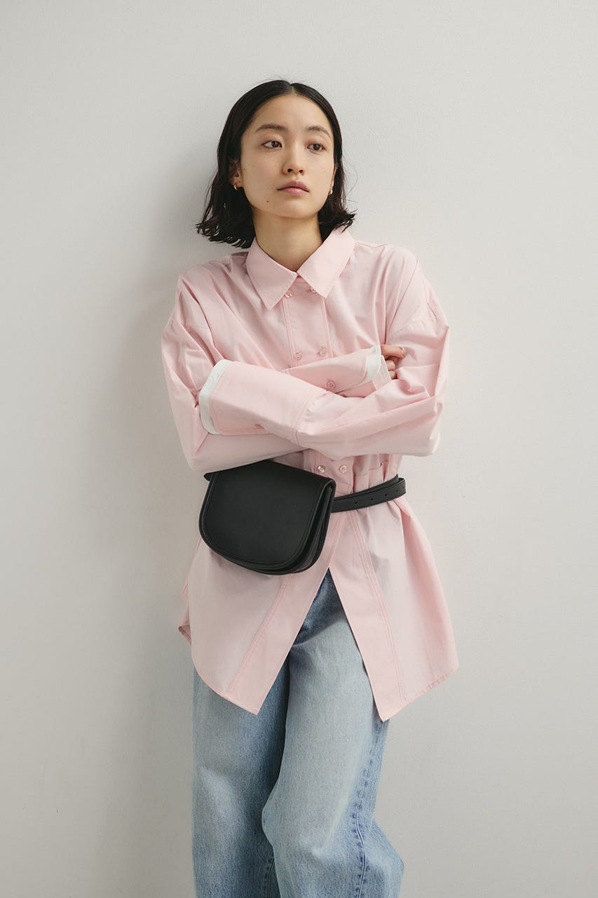 ベルテッドウエストバッグ BLK FREE