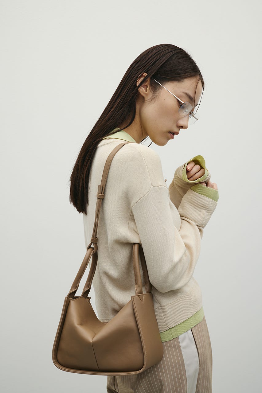 2WAYスクエアバッグ L/BRN FREE