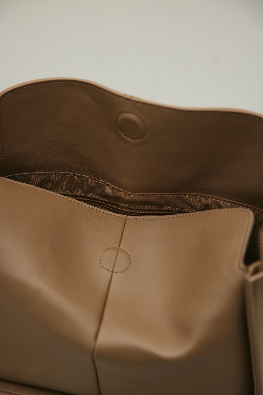 2WAYスクエアバッグ L/BRN FREE