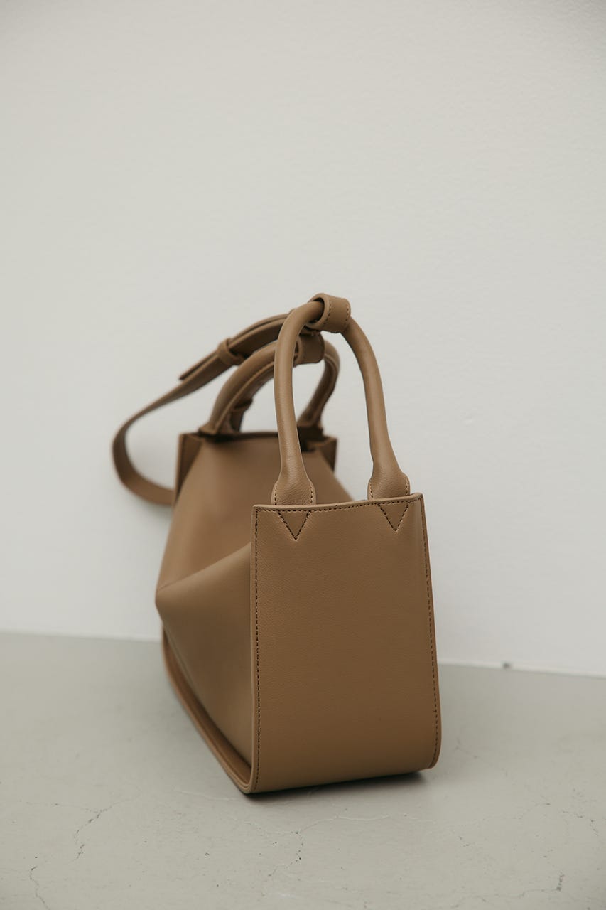 2WAYスクエアバッグ L/BRN FREE