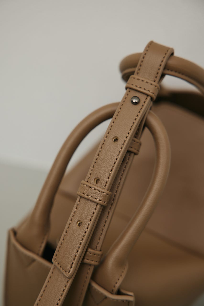 2WAYスクエアバッグ L/BRN FREE