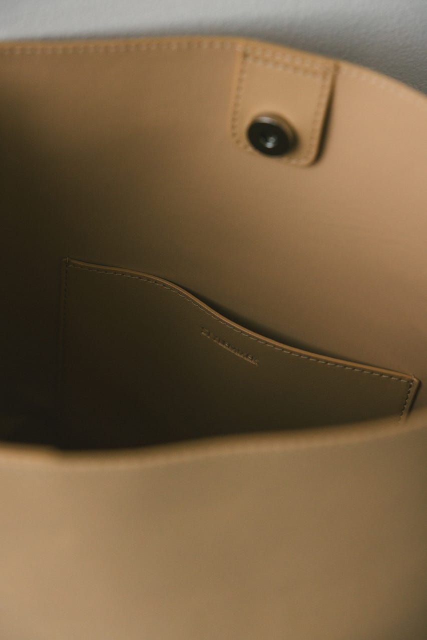 ワンハンドルトートバッグ BEG FREE