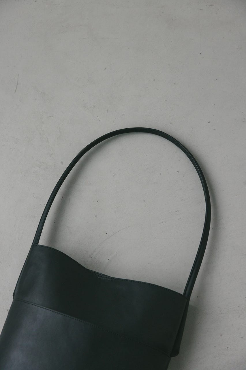 ワンハンドルトートバッグ BLK FREE