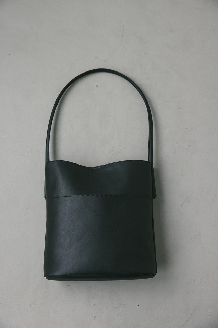 ワンハンドルトートバッグ BLK FREE