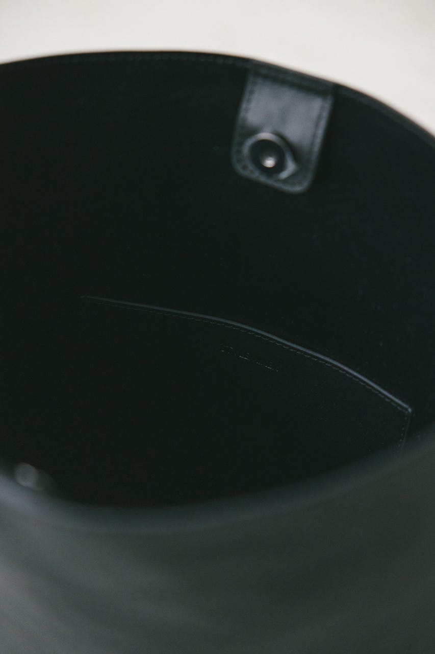 ワンハンドルトートバッグ BLK FREE