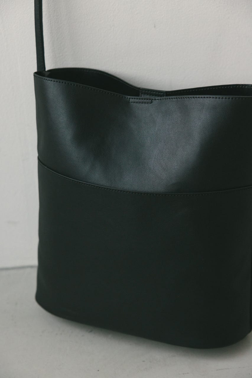 ワンハンドルトートバッグ BLK FREE