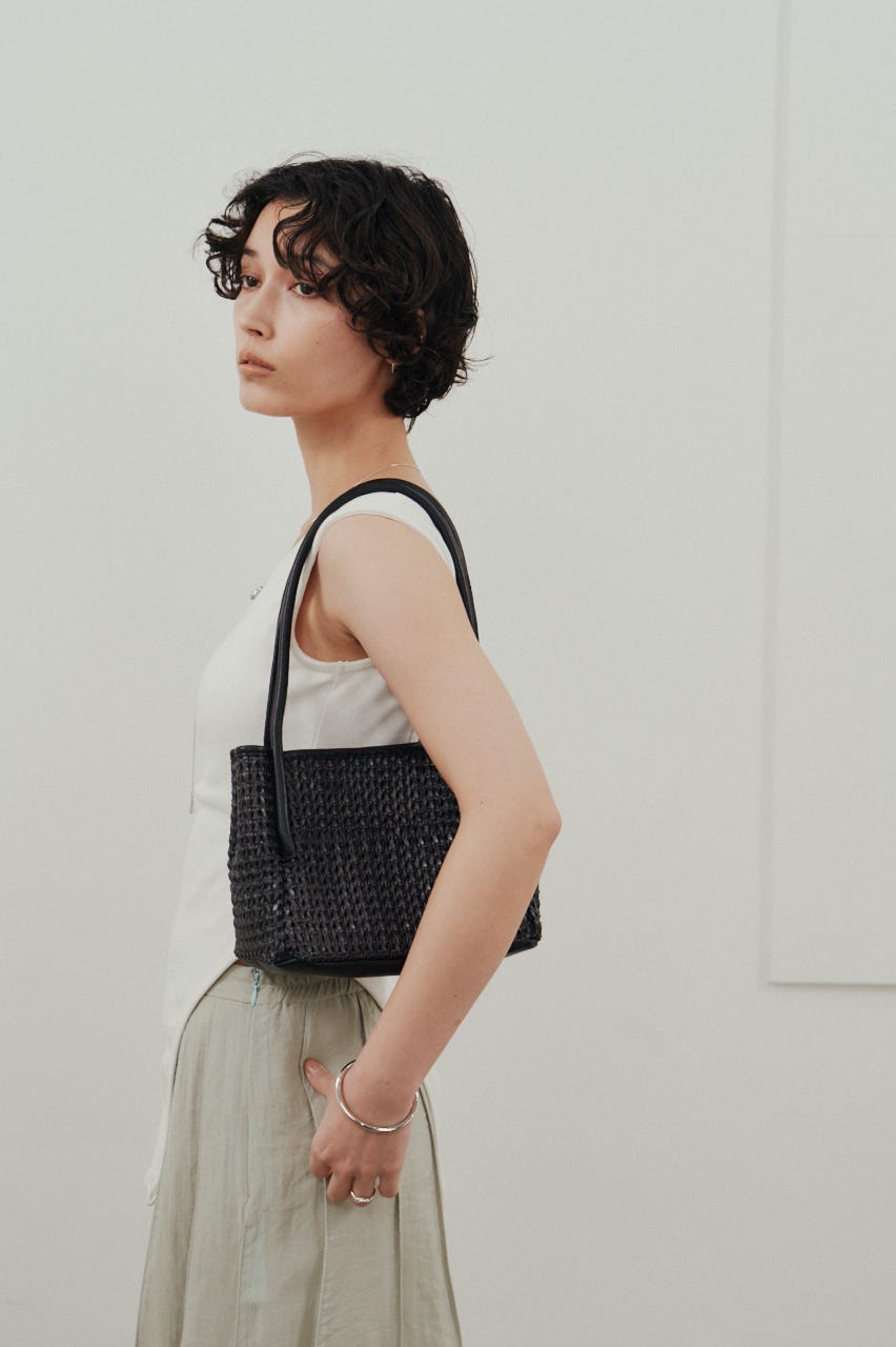 メッシュスクエアバッグ BLK FREE