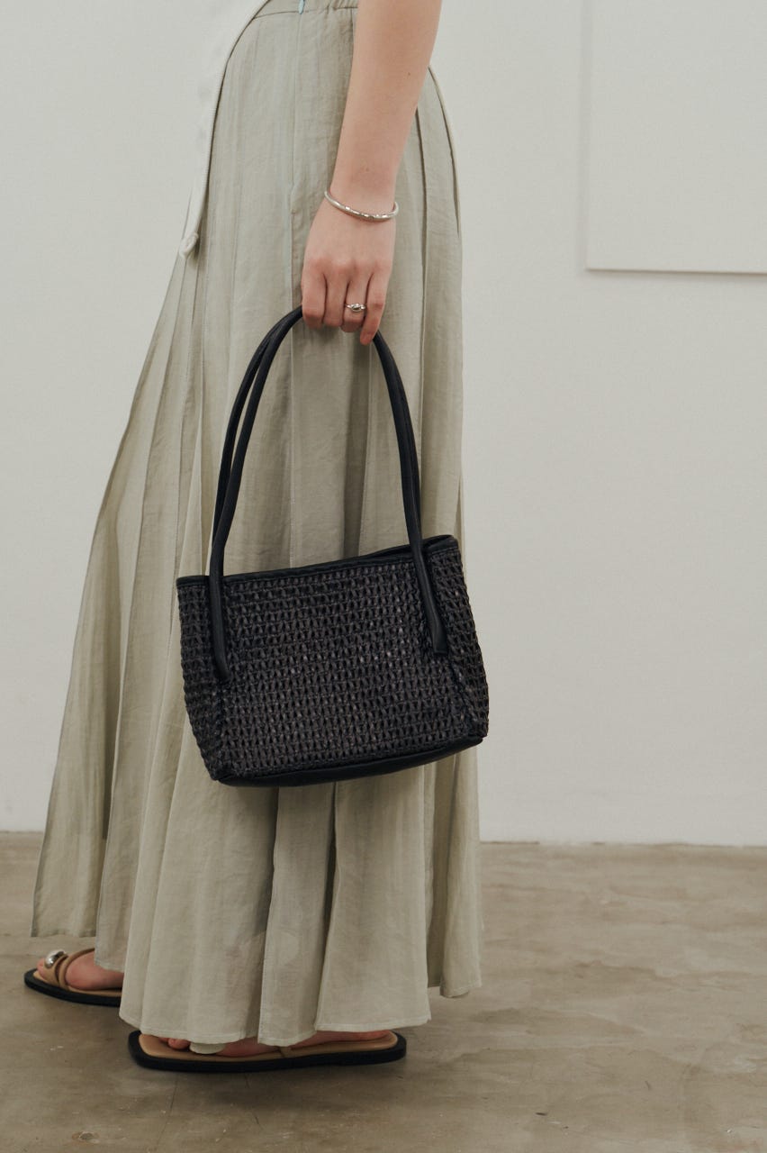 メッシュスクエアバッグ BLK FREE