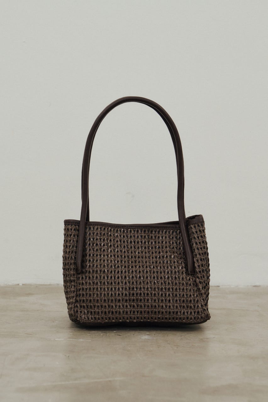 メッシュスクエアバッグ BRN FREE