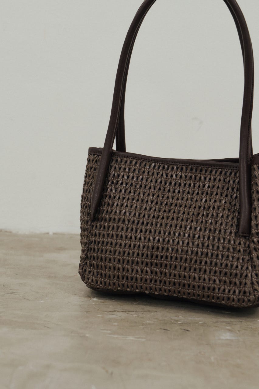 メッシュスクエアバッグ BRN FREE