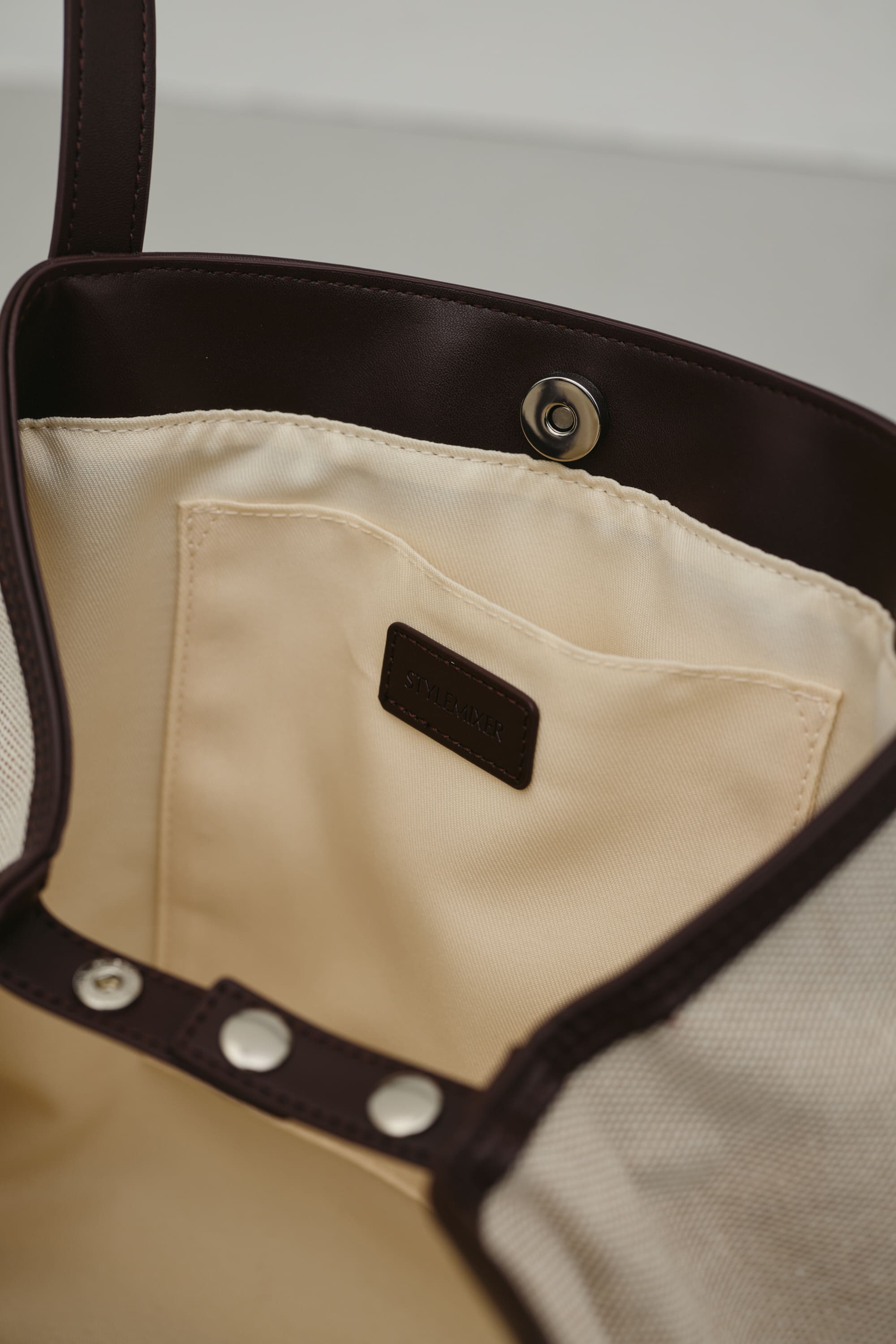 キャンバス2WAYトートバッグ BRN FREE