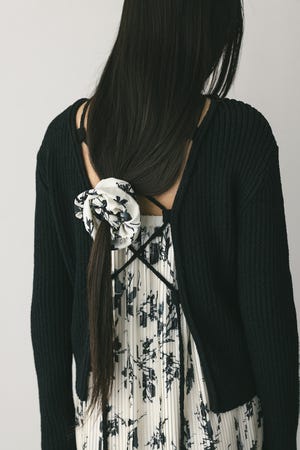 フワラープリントシュシュ