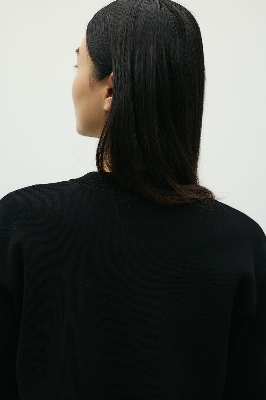 レイヤードニットカーデ BLK FREE