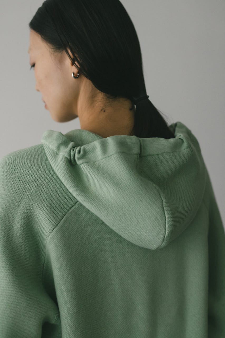 ルーズニットフーディー GRN FREE