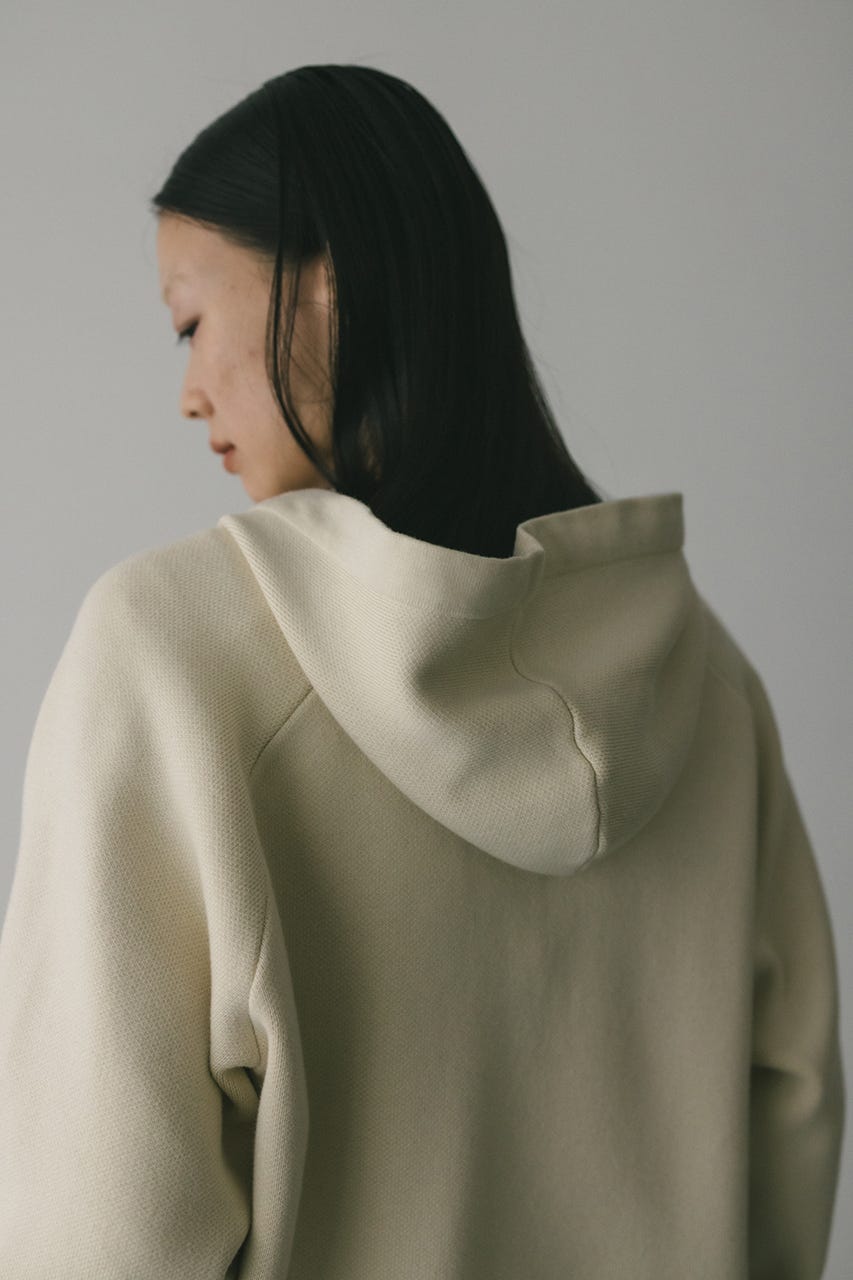 ルーズニットフーディー IVOY FREE