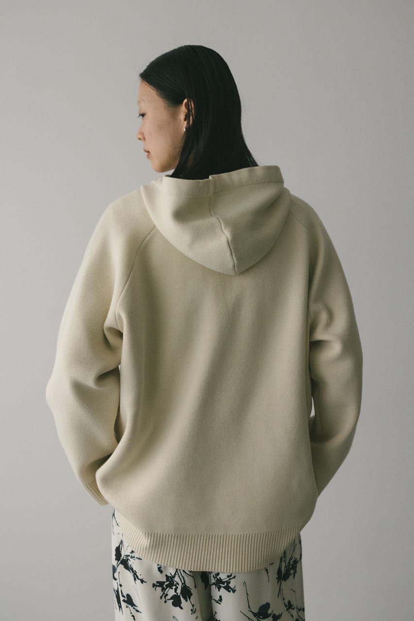 ルーズニットフーディー IVOY FREE