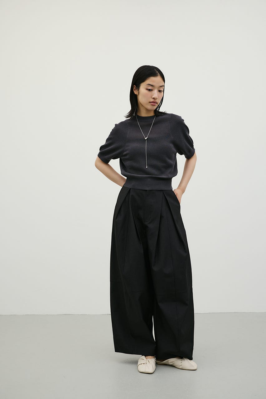バックオープンニット C.GRY FREE