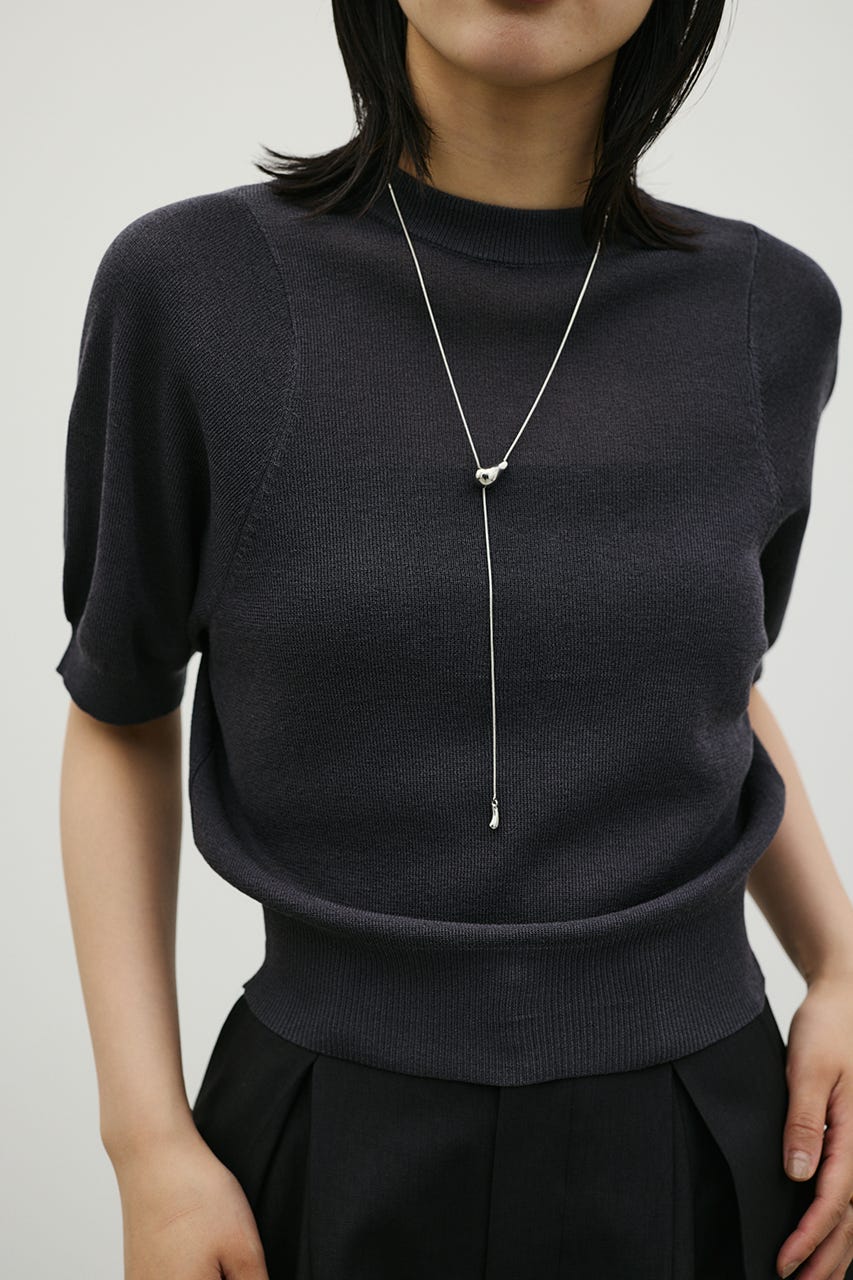 バックオープンニット C.GRY FREE