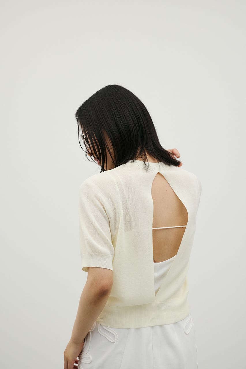 バックオープンニット IVOY FREE